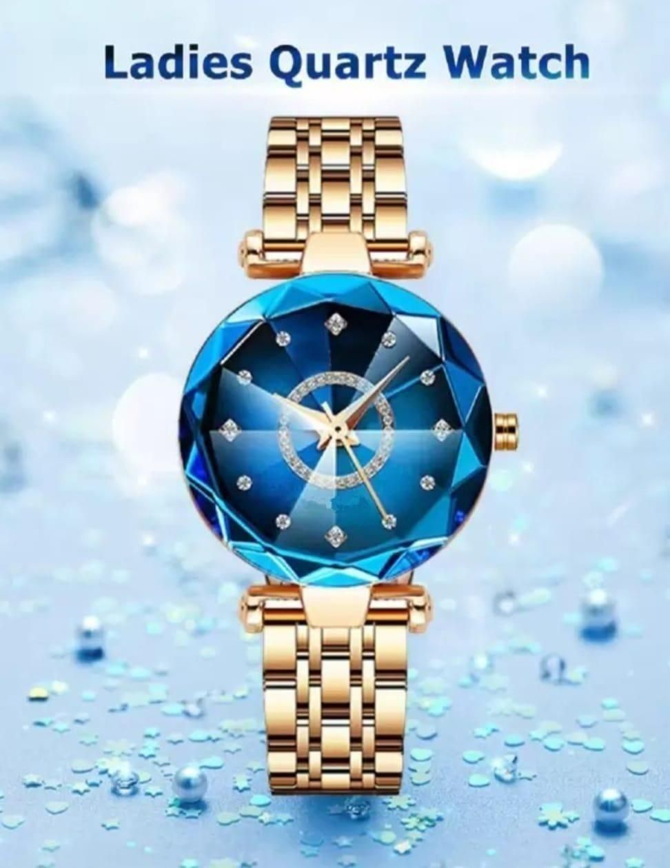 Elegant Women's Diamond-Shaped Watch – Stylish & Lightweight
