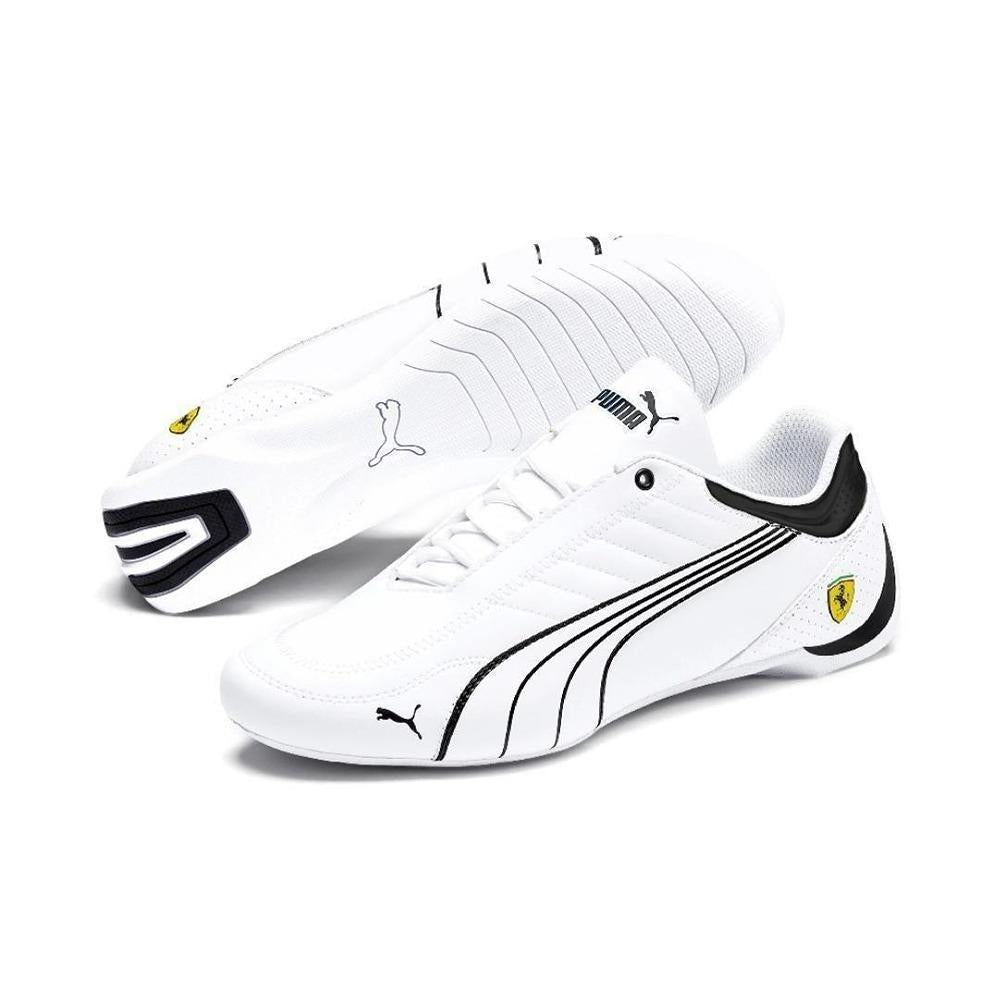 Men’s White Driving Casual Shoes – Comfortable Synthetic Leather Loafers
