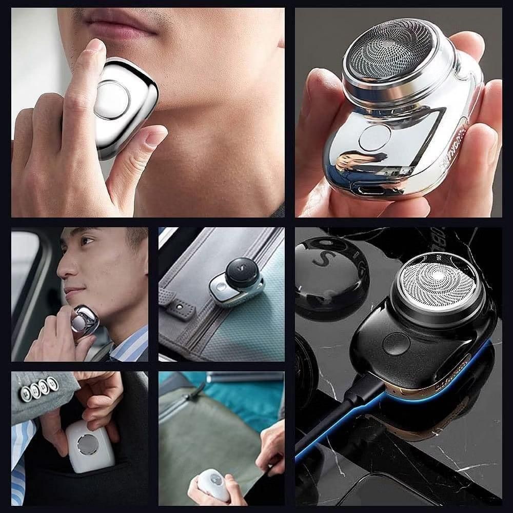 Portable Mini Electric Shaver | Rechargeable, Waterproof & Travel-Friendly
