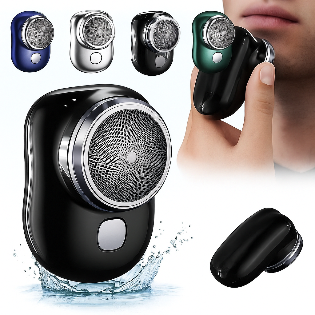 Portable Mini Electric Shaver | Rechargeable, Waterproof & Travel-Friendly