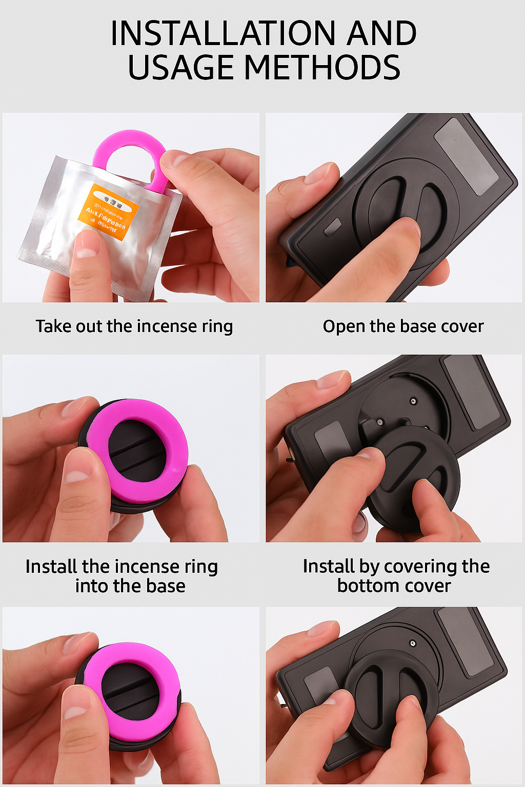 Solar Energy Aromatherapy Decoration