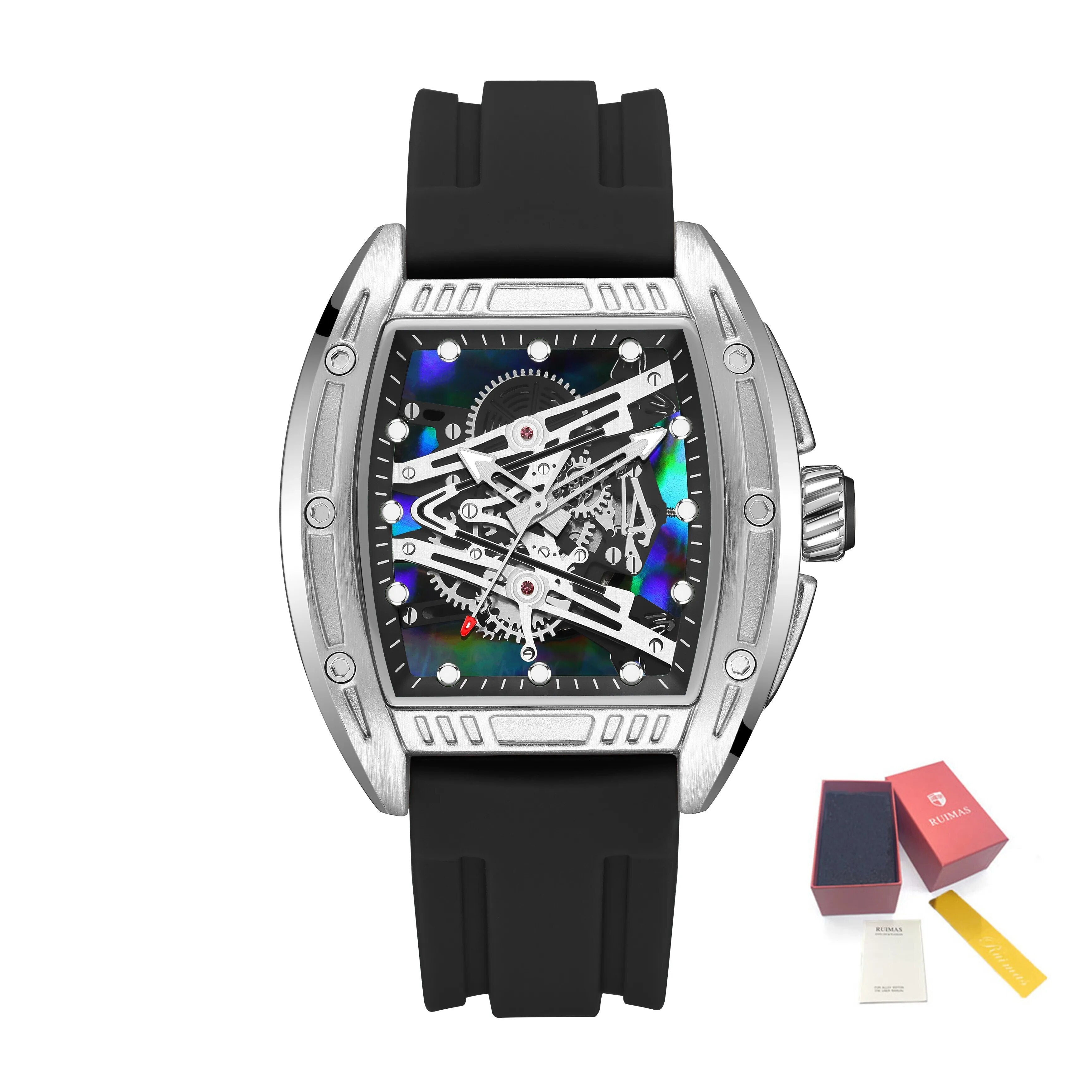 RUIMAS Fashion Military Quartz Watches Men Luxury Casual Sport Wrist Watches Waterproof Luminous Clock Large Dial Reloj Hombre