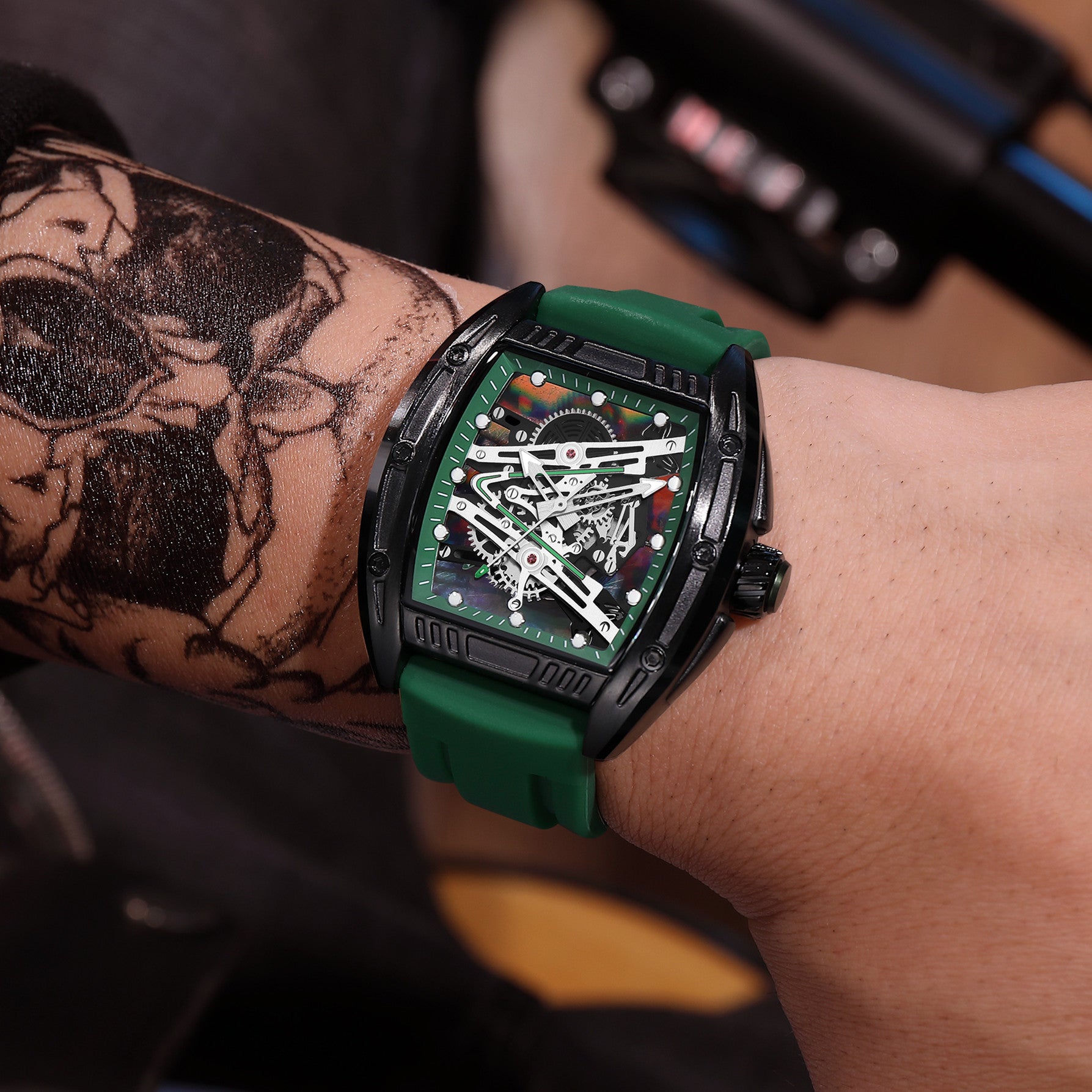 RUIMAS Fashion Military Quartz Watches Men Luxury Casual Sport Wrist Watches Waterproof Luminous Clock Large Dial Reloj Hombre