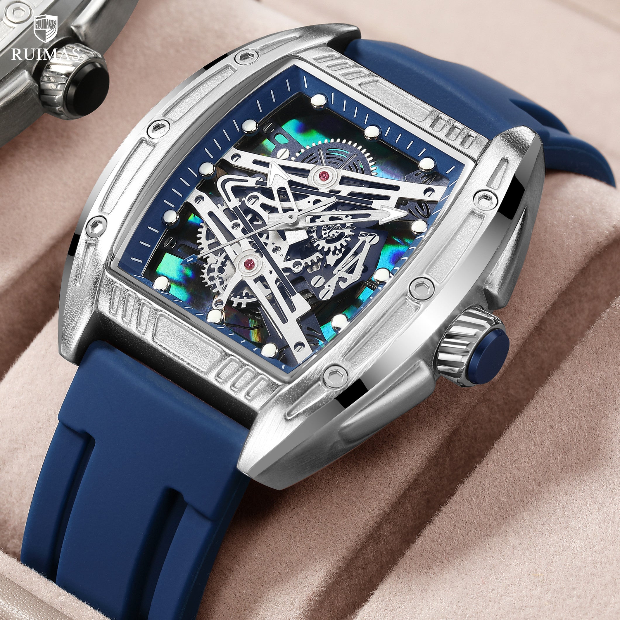 RUIMAS Fashion Military Quartz Watches Men Luxury Casual Sport Wrist Watches Waterproof Luminous Clock Large Dial Reloj Hombre