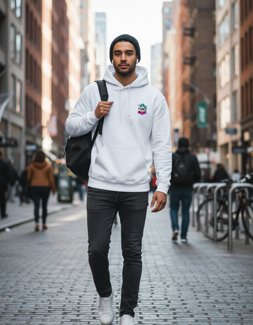 Classic Unisex Hoodie – Soft Cotton Fleece, Everyday Essential